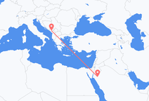 Tabuk to Podgorica