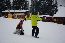 Aulas de esqui e snowboard em grupo em Borovets