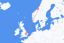 Flyreiser fra Trondheim, til London