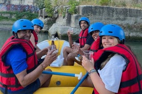 Expérience exclusive de rafting à Rome avec Prosecco inclus