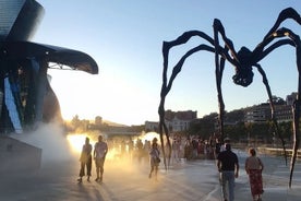 Tour privato dei gioielli di Bilbao, con degustazione di Guggenheim e pintxos.