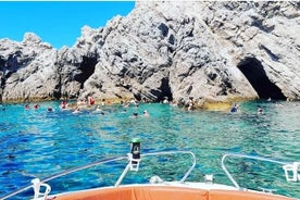 Speedboottocht naar de Elaphiti-grotten en het zandstrand vanuit Dubrovnik