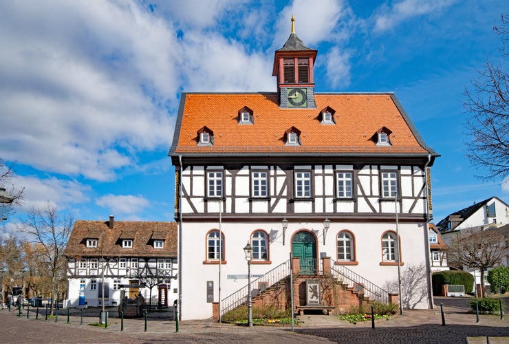 photo of  view  of At the old townhall of Bad Vilbel, Hesse, Germany.