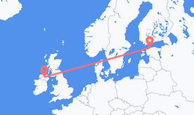 Flights from Estonia to Northern Ireland