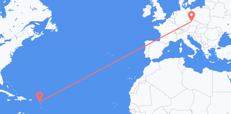 Antigua & Barbuda to the Czech Republic