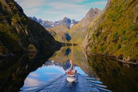 罗弗敦群岛豪华 Trollfjord 游轮与 Svolvær 的午餐