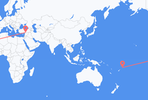 Vols d’Île de Wallis pour Gaziantep