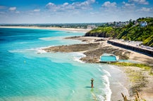 Las mejores vacaciones en la playa en Granville, Francia