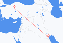 쿠웨이트 시티에서 출발해 앙카라로 향하는 항공편