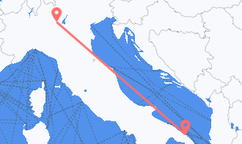 Train tickets from Brescia to Brindisi