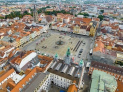 View on the old town of Brno, Czech Republic.