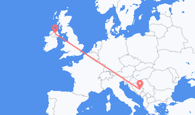 Flüge von Nordirland nach Bosnien und Herzegowina