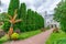 Photo of the botanical university and botanical garden of Tartu, Estonia.