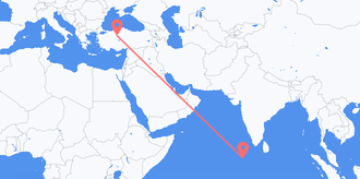 Voli dalle Maldive in Turchia