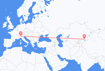 Flights from Almaty to Milan