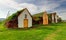 PHOTO OF Old traditional Icelandic farm with mossy roofs - Glaumber.