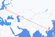 Flights from Guangzhou to Vilnius