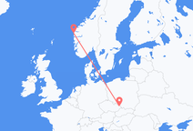 Voos de Ostrava, República Tcheca para Florø, Noruega