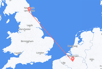 Flights from Brussels to Newcastle upon Tyne