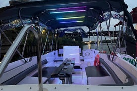 Private Club Vibe Night Cruise in Warsaw for 9 with our Helmsman