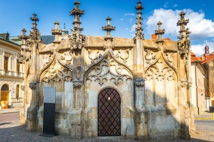 Gothic Stone Fountain