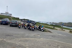 Paseo privado en scooter eléctrico de 5 horas desde Cancale