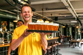 Amsterdam: Leiðsögn með bjórbryggjuferð með bjórsmökkun