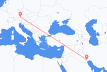 Voos de Baçorá para Salzburgo