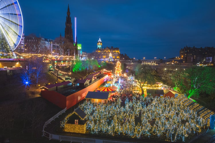 A vibrant and lively view of the Edinburgh Christmas Market.jpg