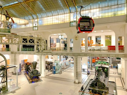 The historic Technical Museum of Vienna opened in 1918. Build under the regency of Franz Joseph I Emperor of Austria.