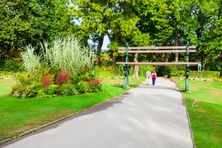 Photo of Jardin des plantes de Nantes is a municipal botanical garden in Nantes city, France.