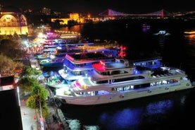 Crucero turco nocturno y con cena por el Bósforo