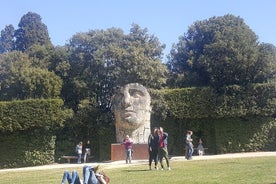 Sesión privada de aprendizaje de italiano en los jardines de Boboli