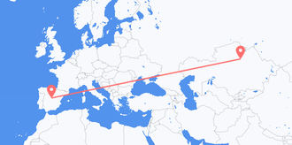 카자흐스탄 출발 스페인 도착 항공편