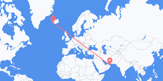 Oman to Iceland