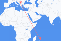 Flights from Mauritius Island to Skopje