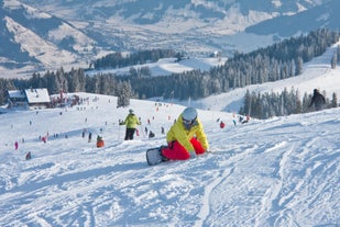 photo of Ski resort Zell am See in Austria.