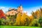 photo of Segovia, Spain. Alcazar of Segovia, built on a rocky crag, built in 1120. Castilla y Leon.