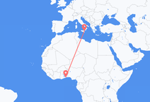 Flights from Lomé to Catania