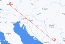 München nach Pristina