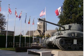 D-Day tour privé Omaha+Utah Beach au départ de Caen avec audio guide