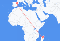 Antananarivo to Valencia