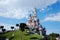 Photo of Disneyland Paris castle, France.