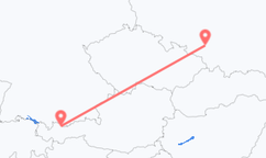 Train tickets from Gemeinde Ehrwald to Zabrze