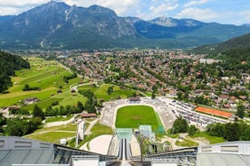 Excursão a pé privada Garmisch-Partenkirchen com um guia profissional