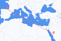 Flights from Medina to Bilbao