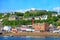 Photo of the harbor front of the city of Oban on the westcoast of Scotland.