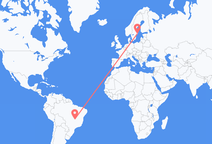 Flights from Brasília to Stockholm