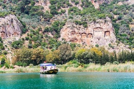 Tour della spiaggia delle tartarughe di Dalyan con lago e bagni di fango da Marmaris