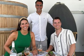 Exclusive Santorini Wine Journey: 2 Top Wineries with Local Lunch